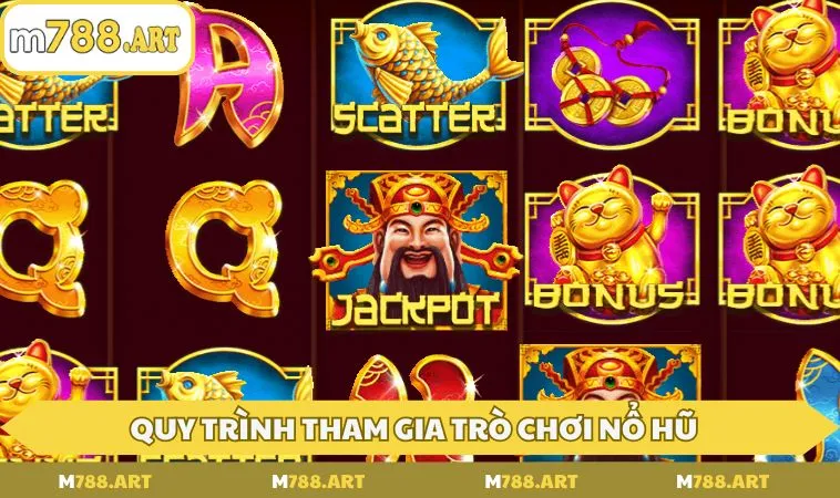 Quy trình tham gia trò chơi nổ hũ đơn giản tại M788